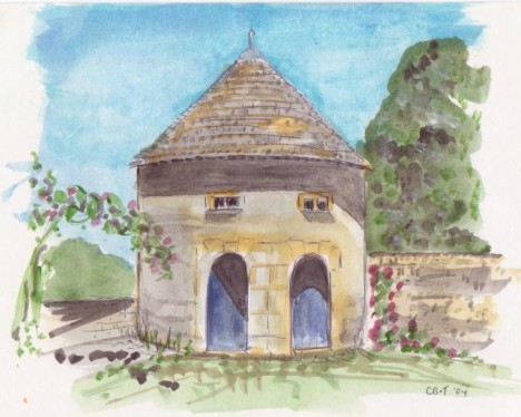 dove cote at Rochebonne